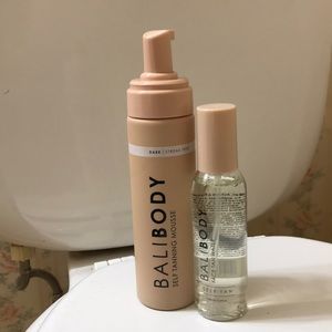 Bali Body Tanning Mousse & Face water tanner
